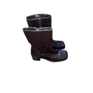 Pesaro brown leather boots